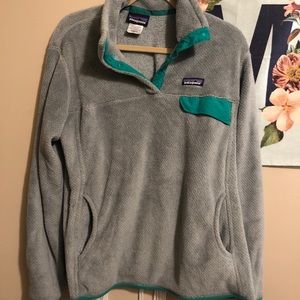 Grey and teal Patagonia size XL